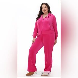 NWT Juicy Couture Sweet Sangira Sleepwear Pants Set Pink Size Large Pajama